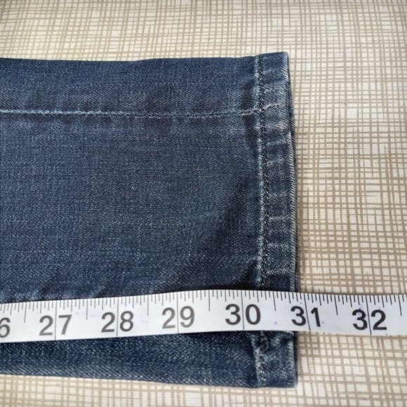 Joe's Jeans Women's Low Rise Cigarette Fit Size 28 Medium Wash Blue Denim - Picture 12 of 12